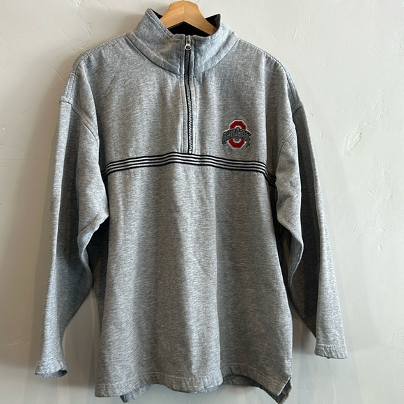 Ohio State Quarter-Zip Pullover Sweatshirt - Picture 1 of 9